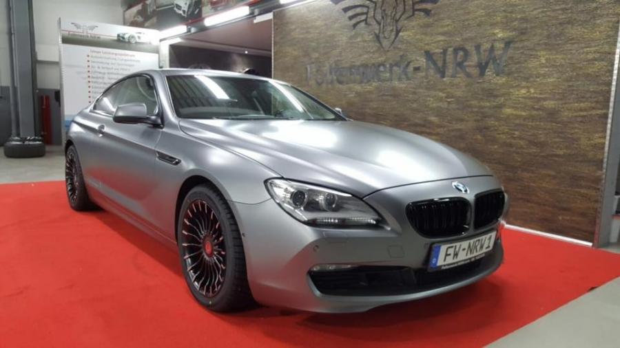 BMW M6 Coupe Matte Grey by Folienwerk-NRW '2016